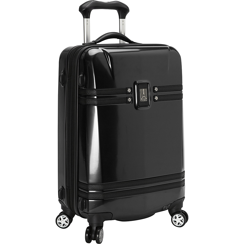 Travelpro Crew 10 21 Hardsided Carry On Spinner Black Travelpro Hardside Carry On