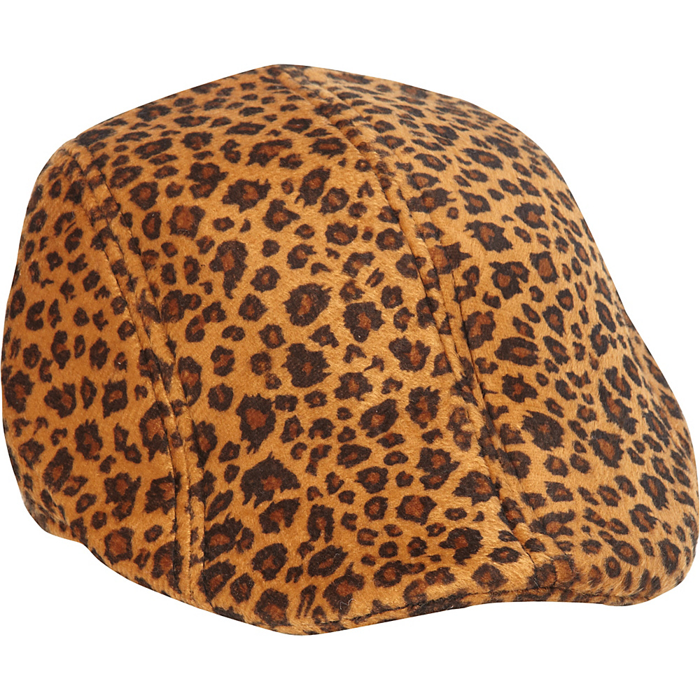 Magid Leopard Ivy Cap Leopard Magid Hats Gloves Scarves