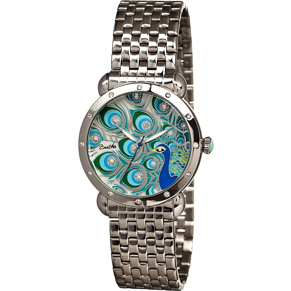 Bertha Watches Genevieve Watch Silver Multicolor Bertha Watches Watches