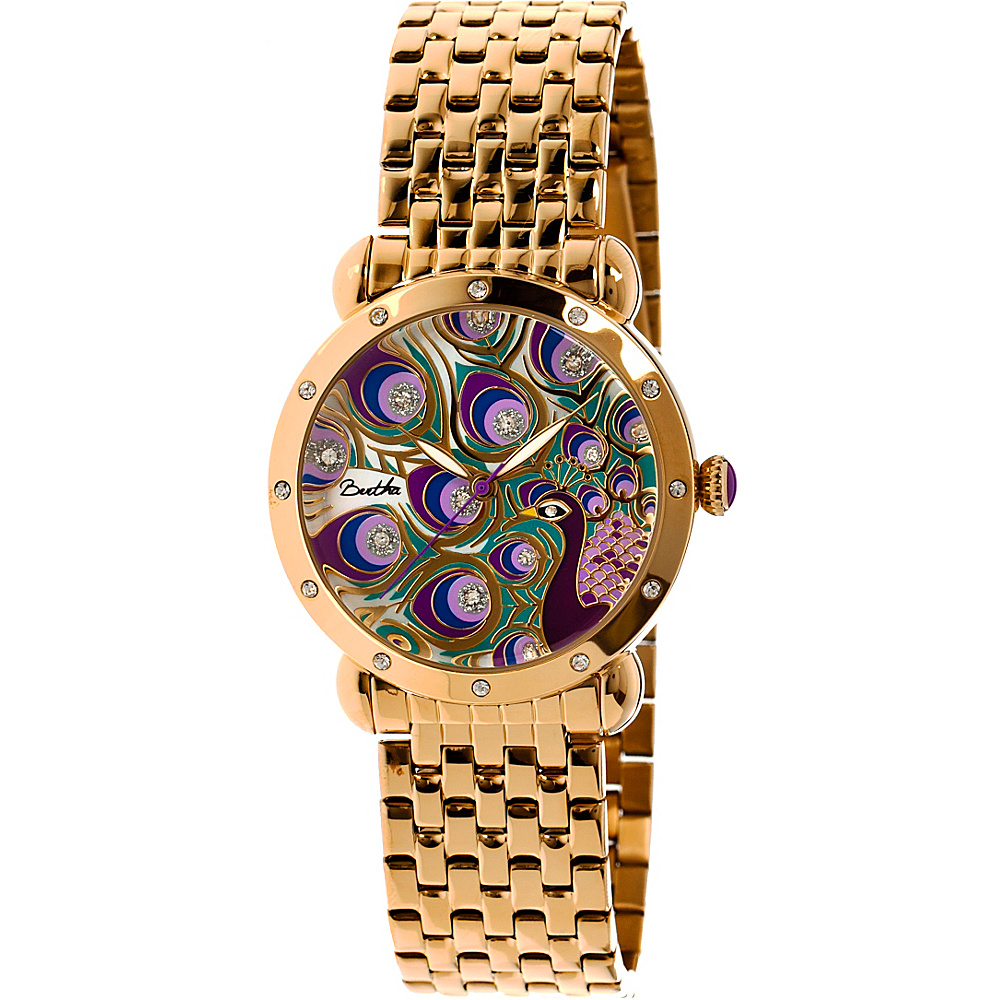 Bertha Watches Genevieve Watch Gold Multicolor Bertha Watches Watches