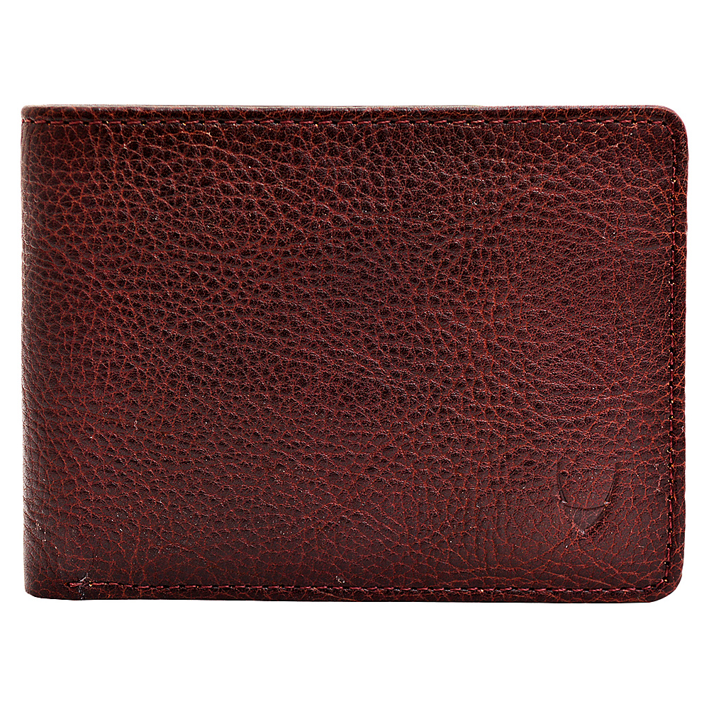 Hidesign Giles Classic Compact Thin Vegetable Tanned Leather Wallet Brown Hidesign Men s Wallets
