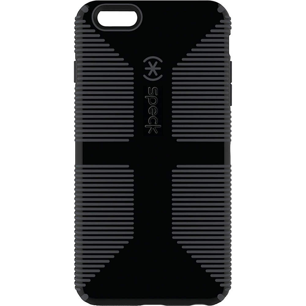 Speck iPhone 6 6s Plus 5.5 Candyshell Grip Case Black Slate Gray Speck Personal Electronic Cases