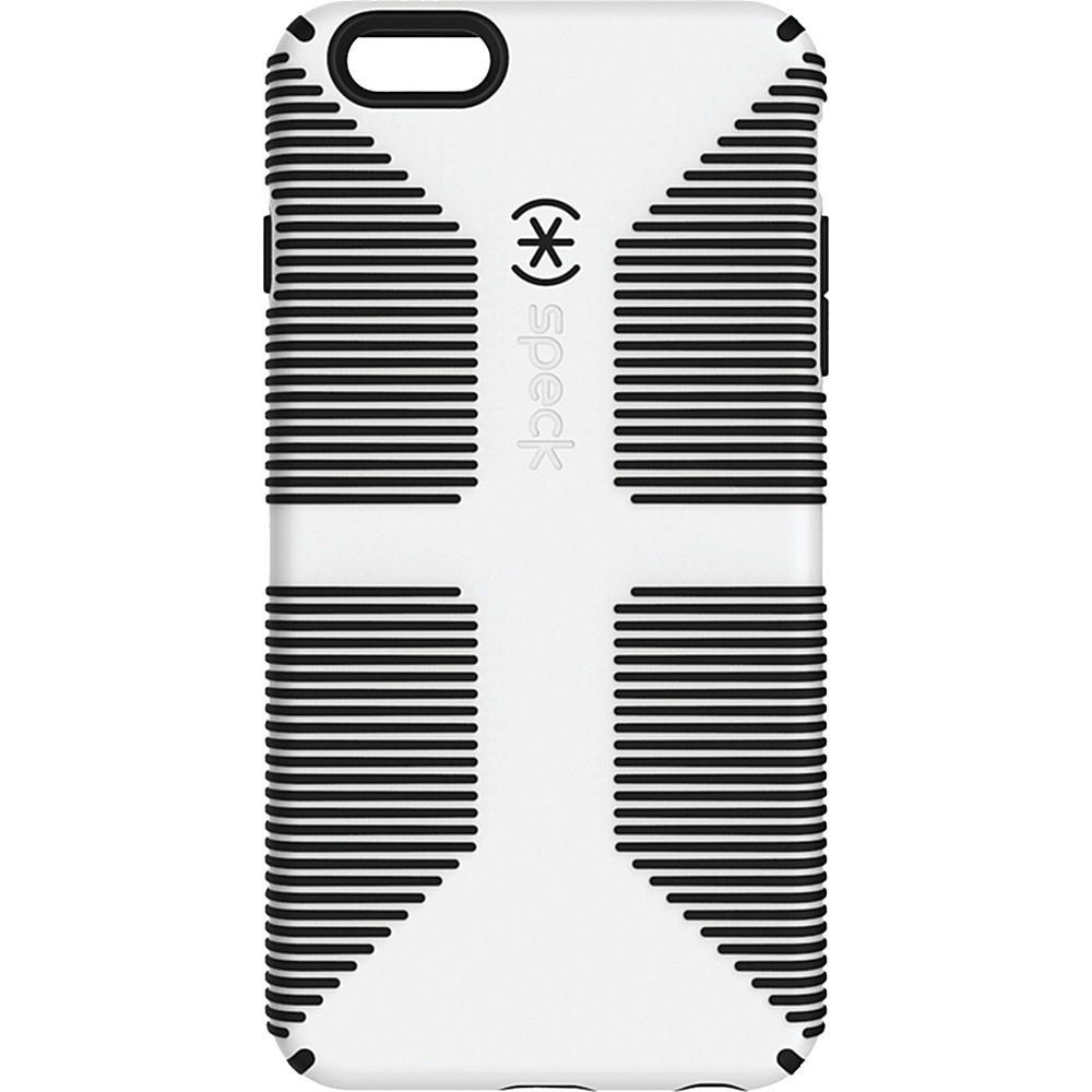 Speck iPhone 6 6s Plus 5.5 Candyshell Grip Case White Black Speck Electronic Cases