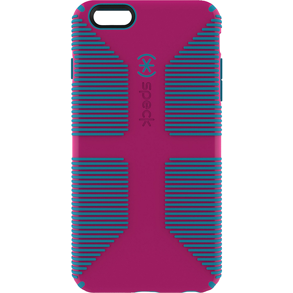 Speck iPhone 6 6s Plus 5.5 Candyshell Grip Case Lipstick Pink Jay Blue Speck Electronic Cases