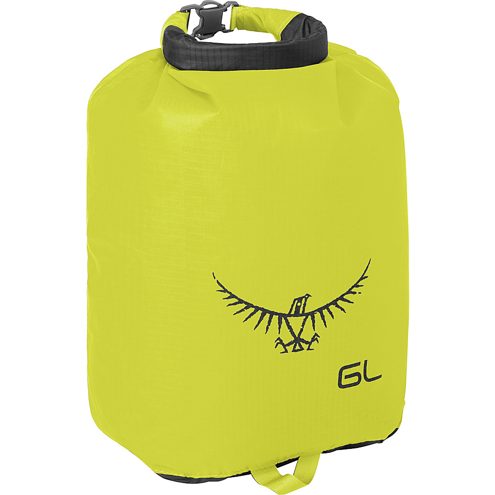 Osprey Ultralight Dry Sack Electric Lime â 6L Osprey Outdoor Accessories