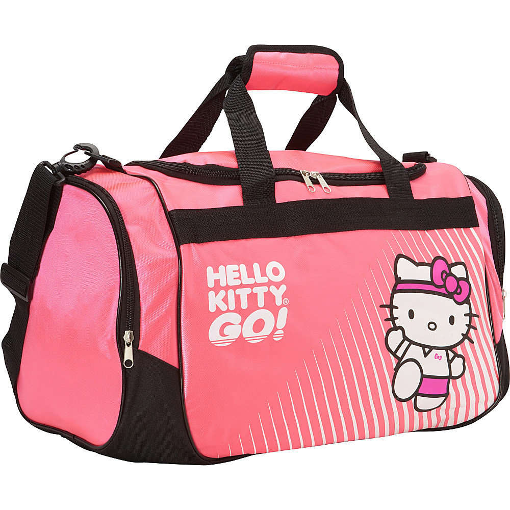 Hello Kitty Golf Sports Bag Hot Pink Hello Kitty Golf Gym Duffels
