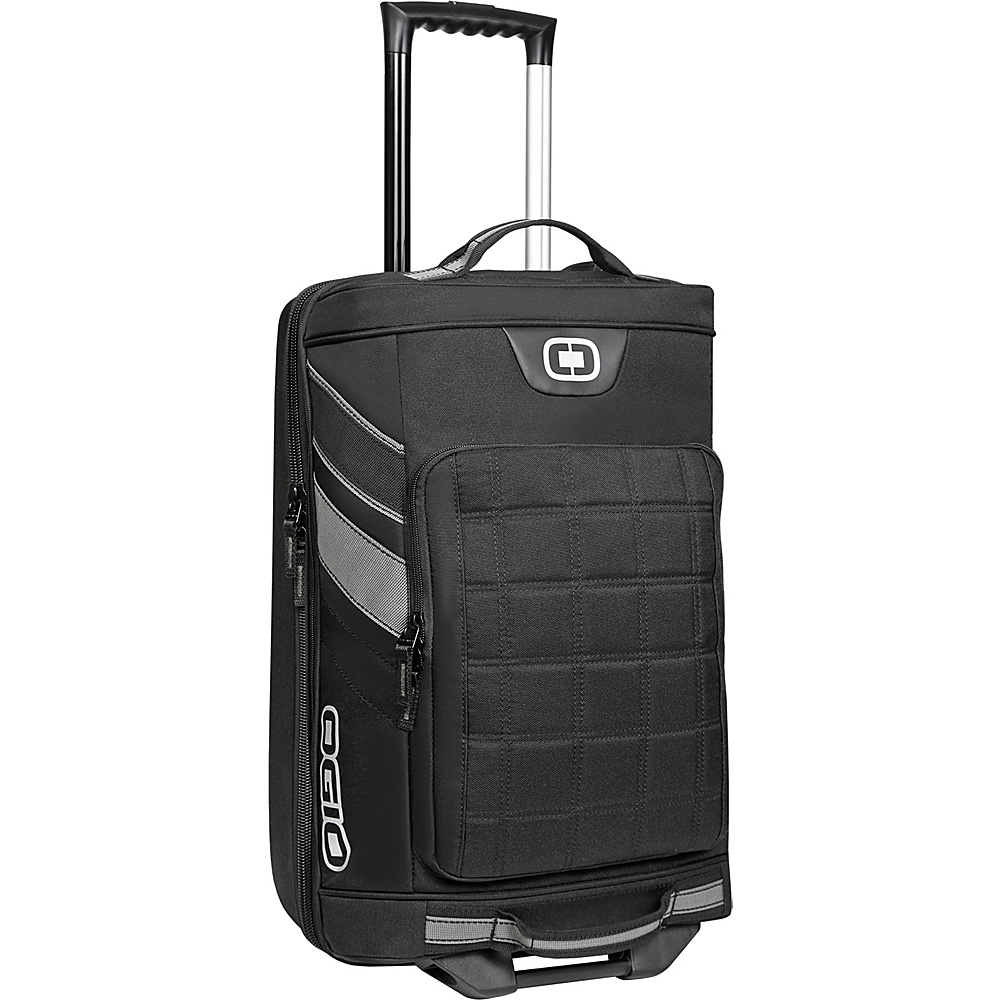 OGIO Tarmac 20 Carry On Luggage Black Silver OGIO Small Rolling Luggage