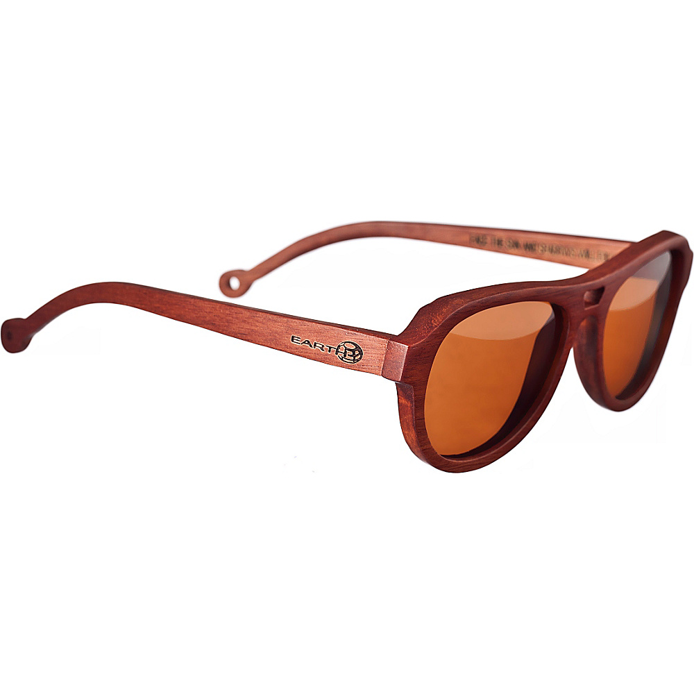 Earth Wood Coronado Sunglasses Red Rosewood Earth Wood Eyewear