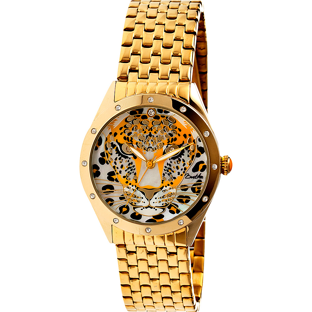 Bertha Watches Alexandra Stainless Steel Watch Gold Yellow Bertha Watches Watches