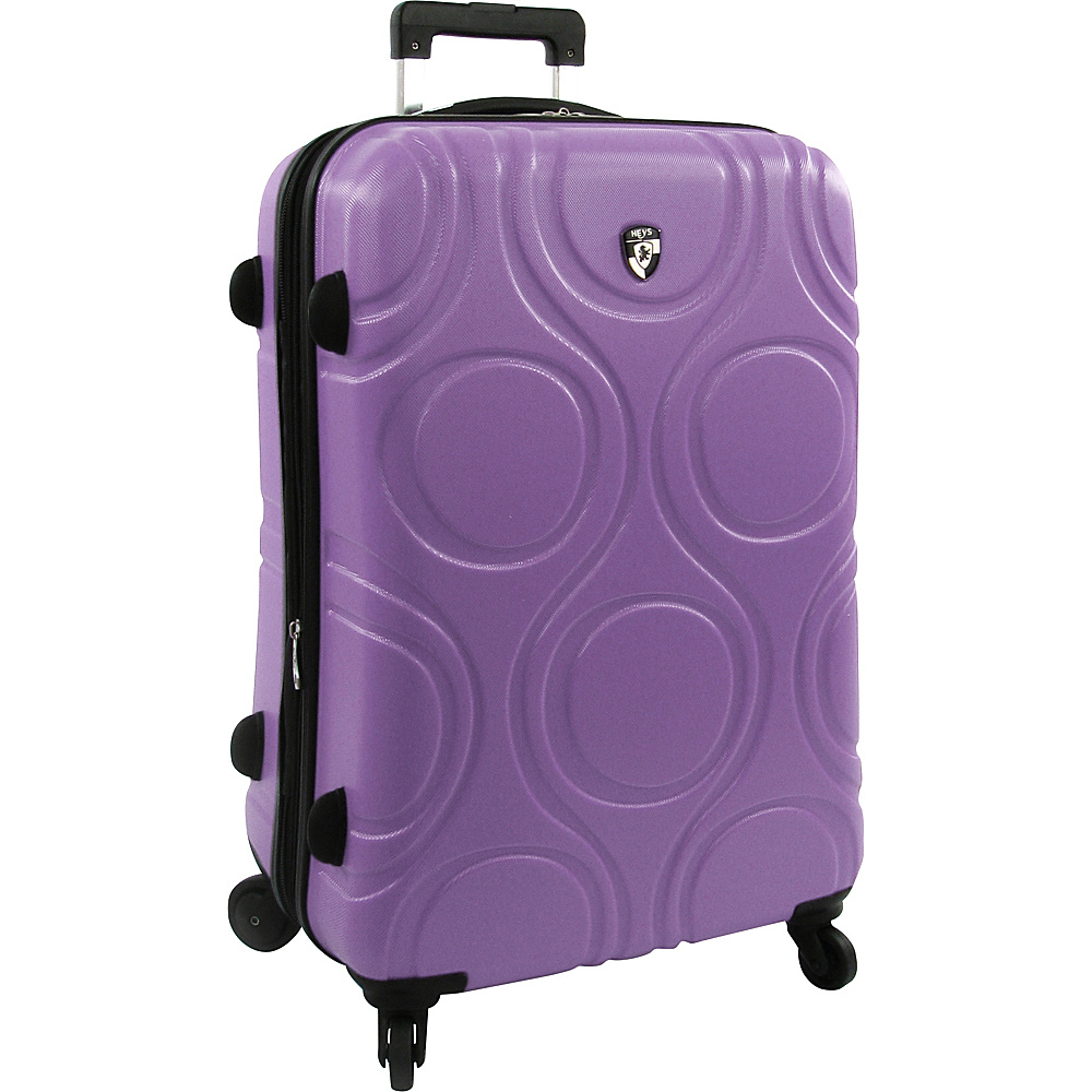 Heys America EcoOrbis 26 Upright Luggage Lilac Heys America Hardside Checked