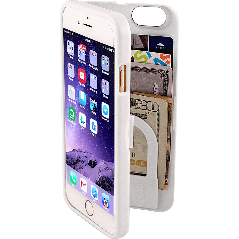 eyn case iPhone 6 6s wallet storage Case White eyn case Electronic Cases