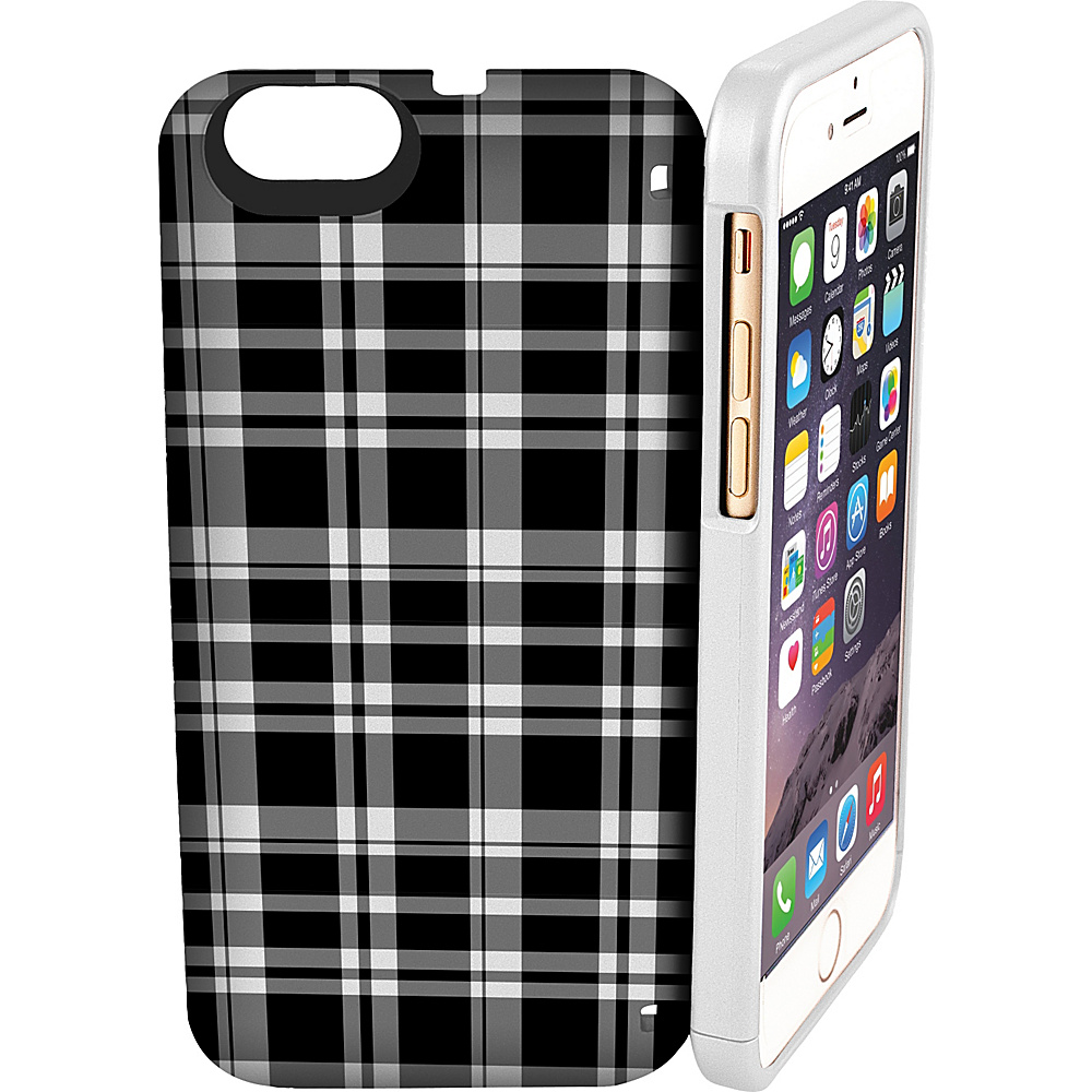 eyn case iPhone 6 6s wallet storage Case Black amp; White eyn case Electronic Cases