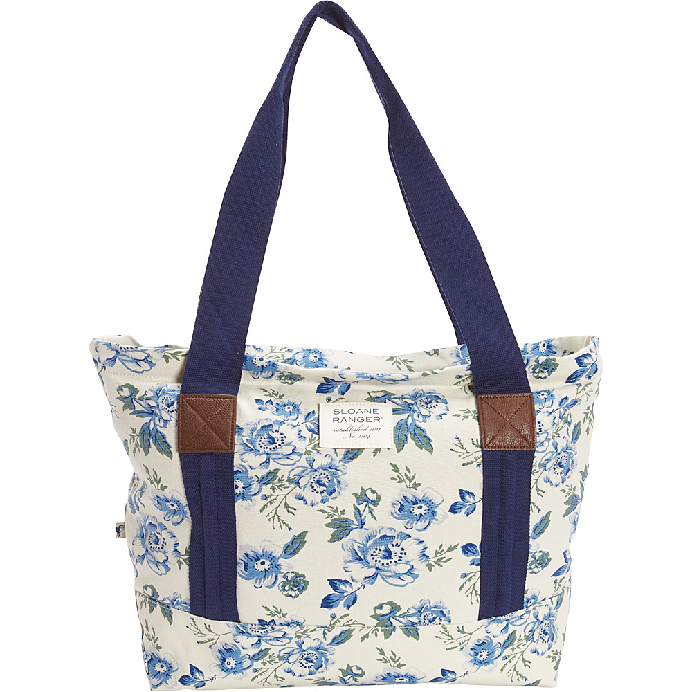 Sloane Ranger Tote Bag Vintage Floral Sloane Ranger Fabric Handbags