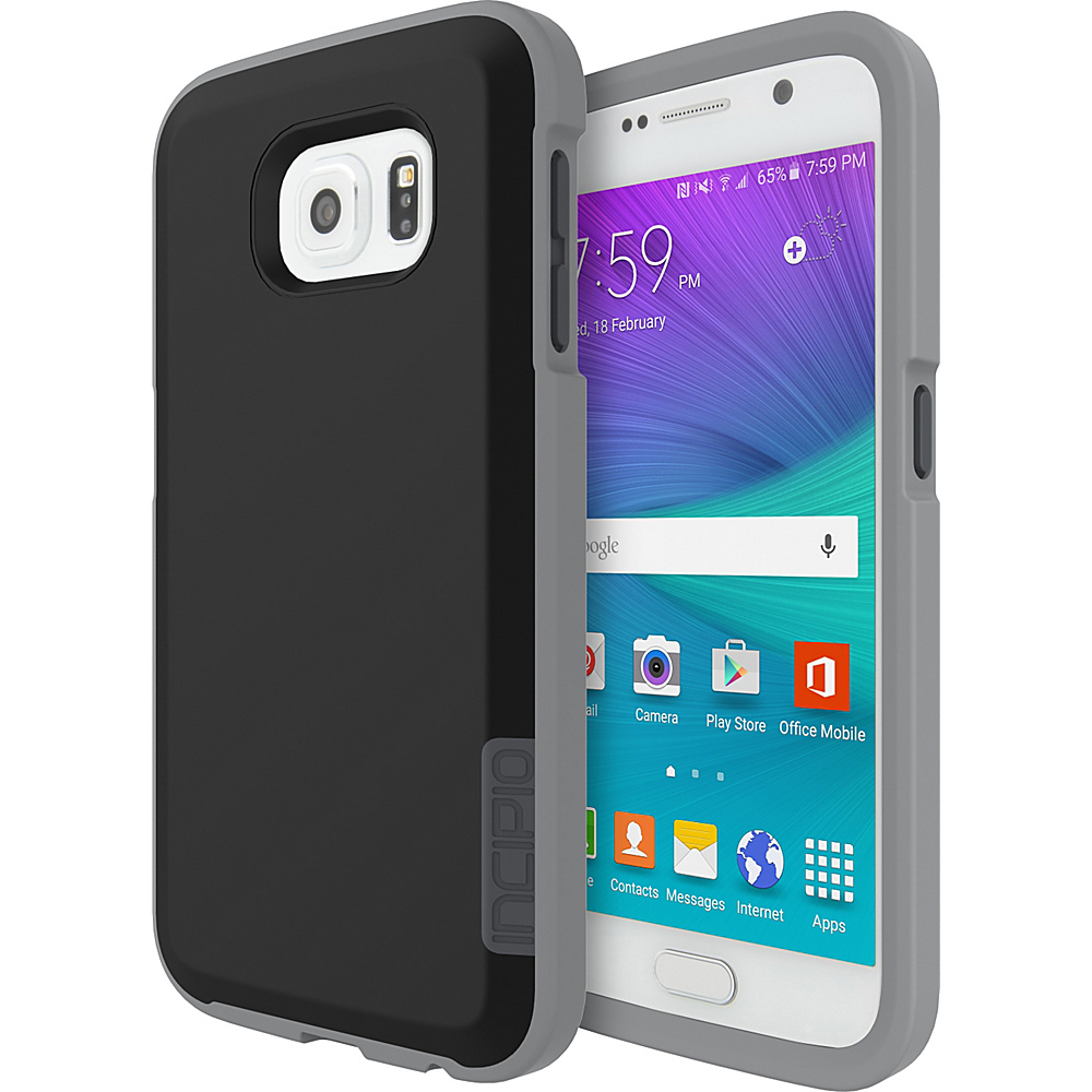 Incipio Phenom for Samsung Galaxy S6 Black Stone Charcoal Incipio Electronic Cases