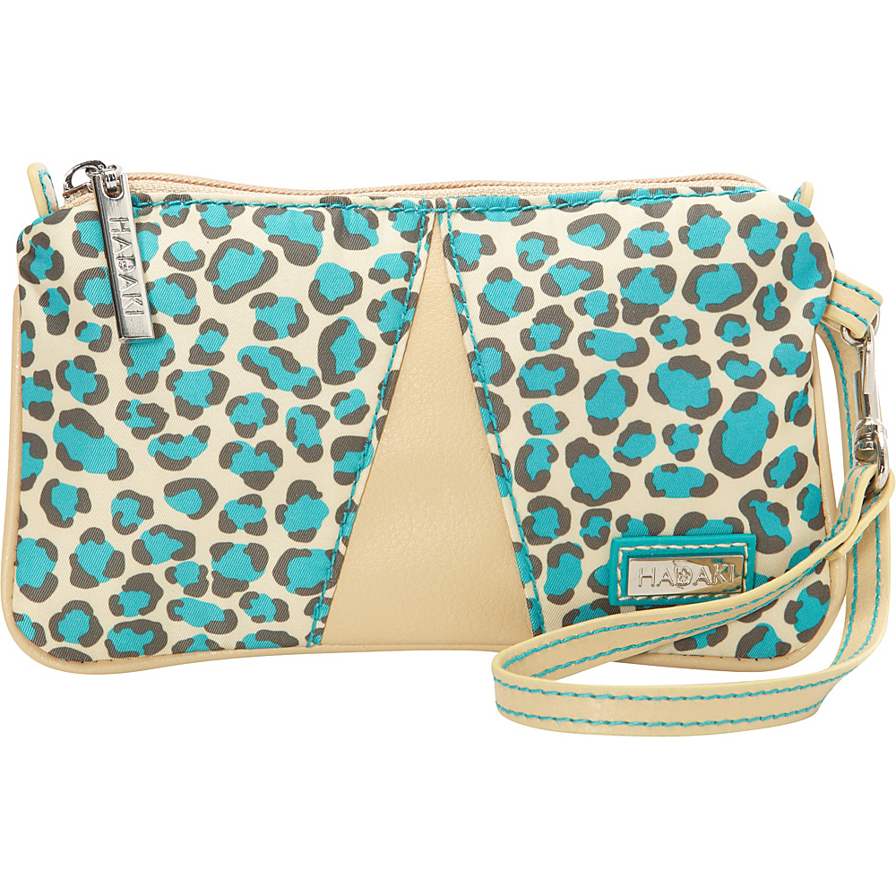 Hadaki Wristlet Primavera Cheetah Hadaki Fabric Handbags