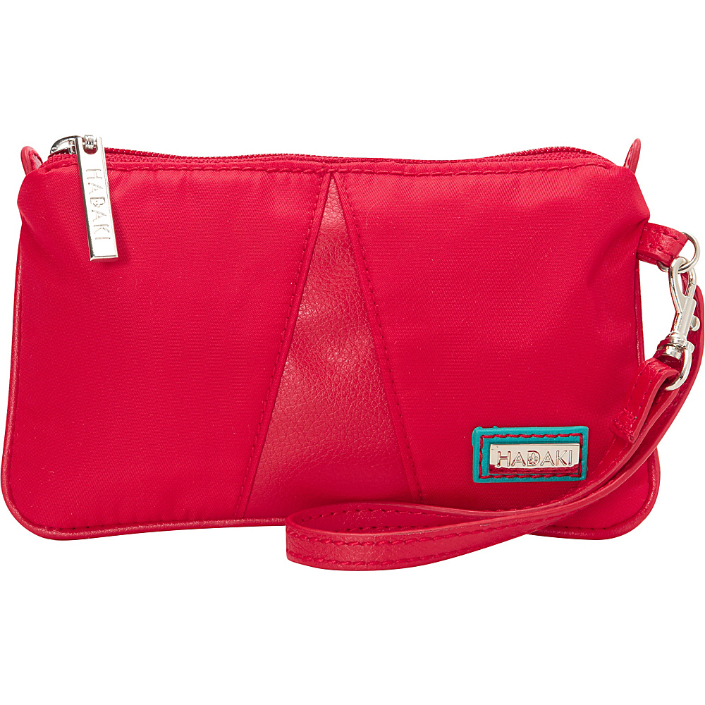 Hadaki Wristlet Tango Red Hadaki Fabric Handbags