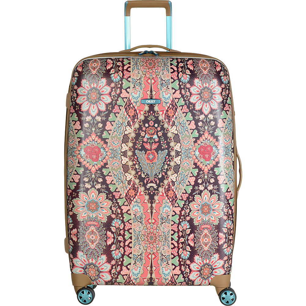 Oilily Travel Trolley 29 Brown Oilily Hardside Luggage