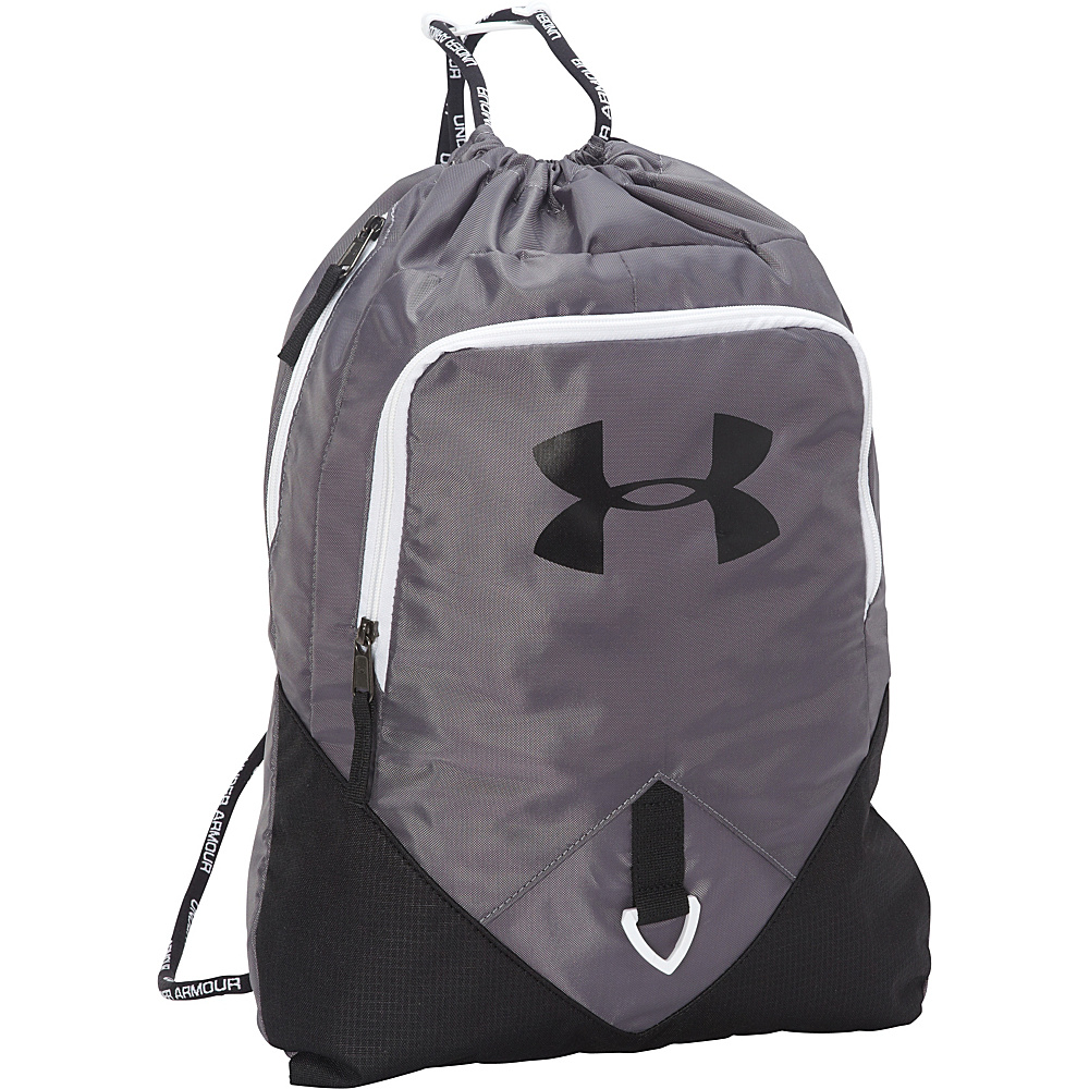 Under Armour Undeniable Sackpack Graphite Black White Under Armour Everyday Backpacks