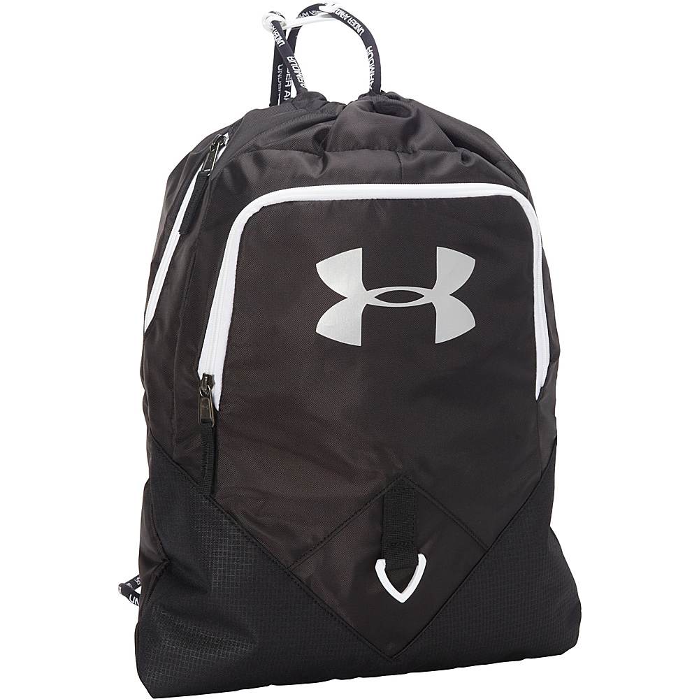 Under Armour Undeniable Sackpack Black White Silver Under Armour Everyday Backpacks