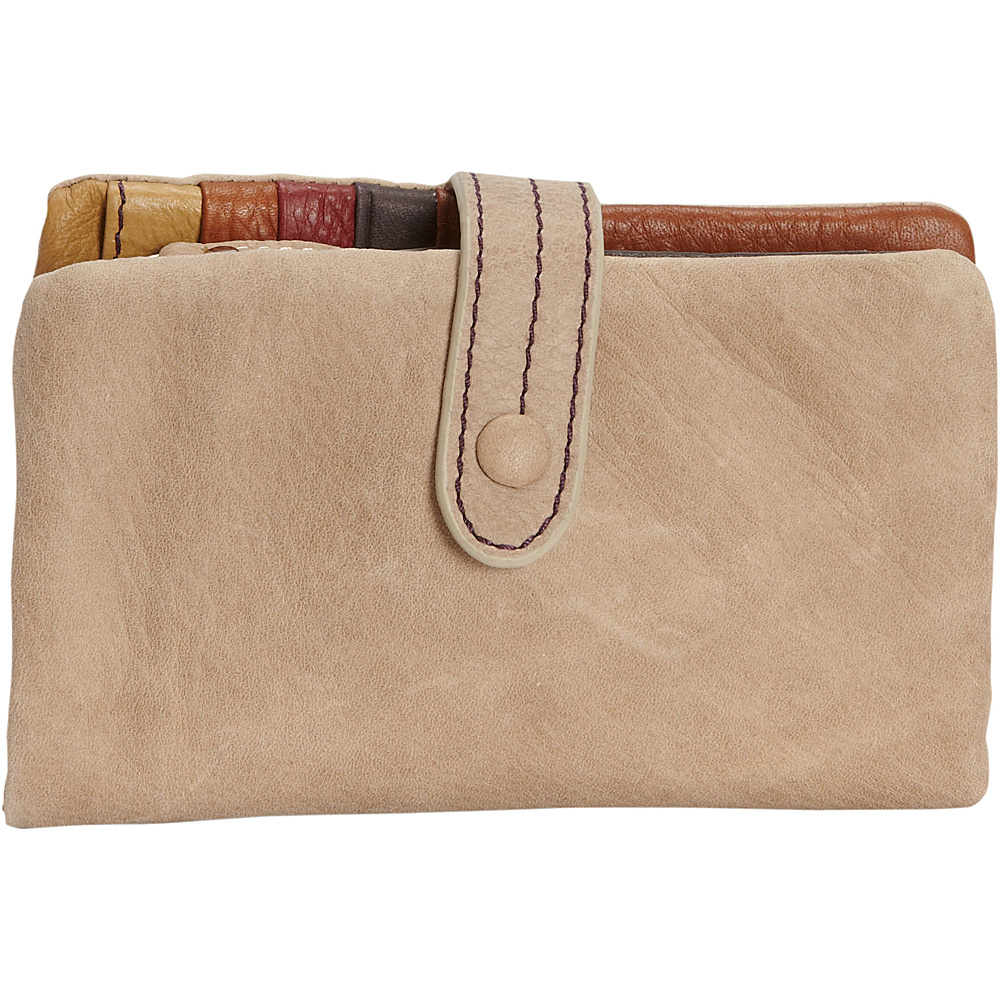Journey Collection by Annette Ferber Wakefield Wallet Tan Journey Collection by Annette Ferber Women s Wallets