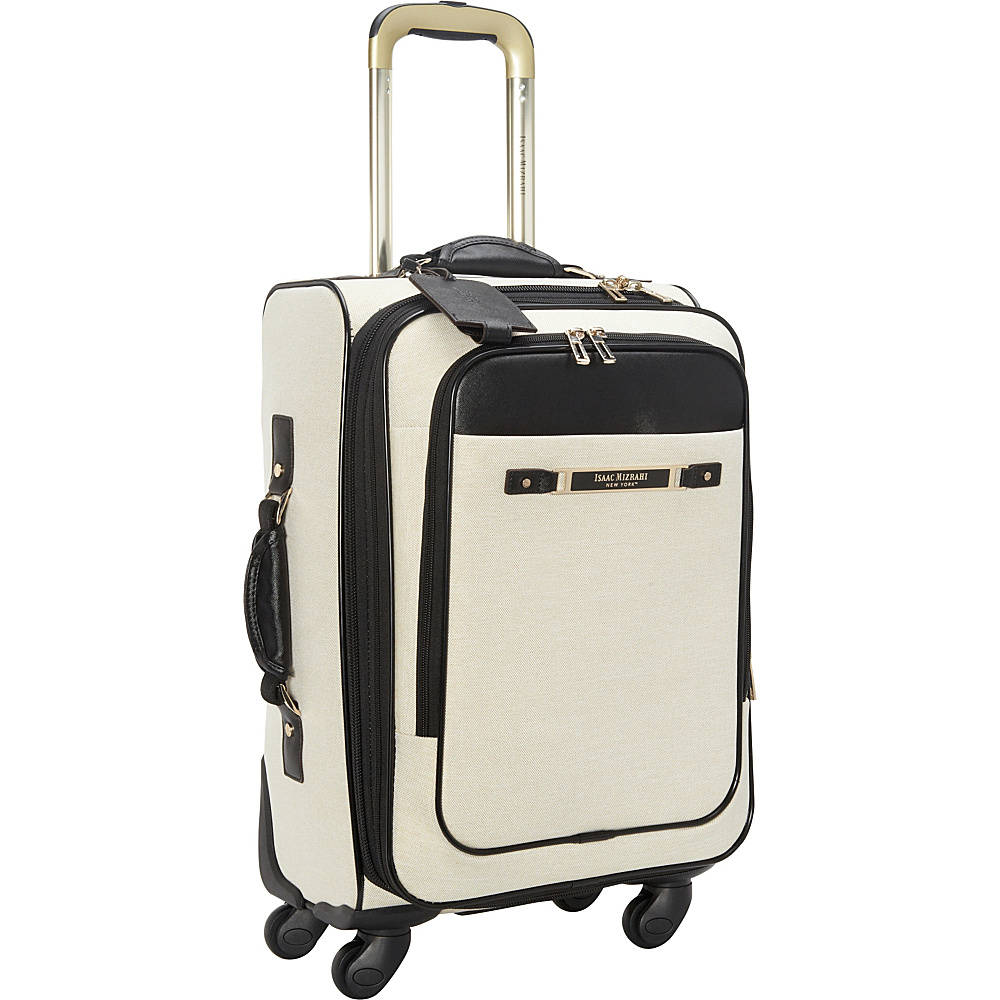 Isaac Mizrahi Luggage Fremont Collection 20 Upright 8 Wheel Spinner Midnight Isaac Mizrahi Luggage Softside Carry On