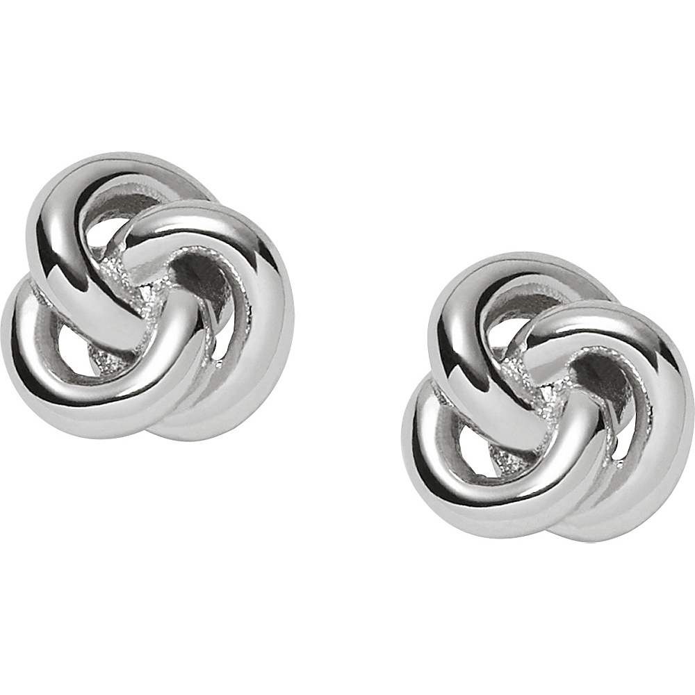 Fossil Knot Studs Silver Fossil Other Fashion Accessories