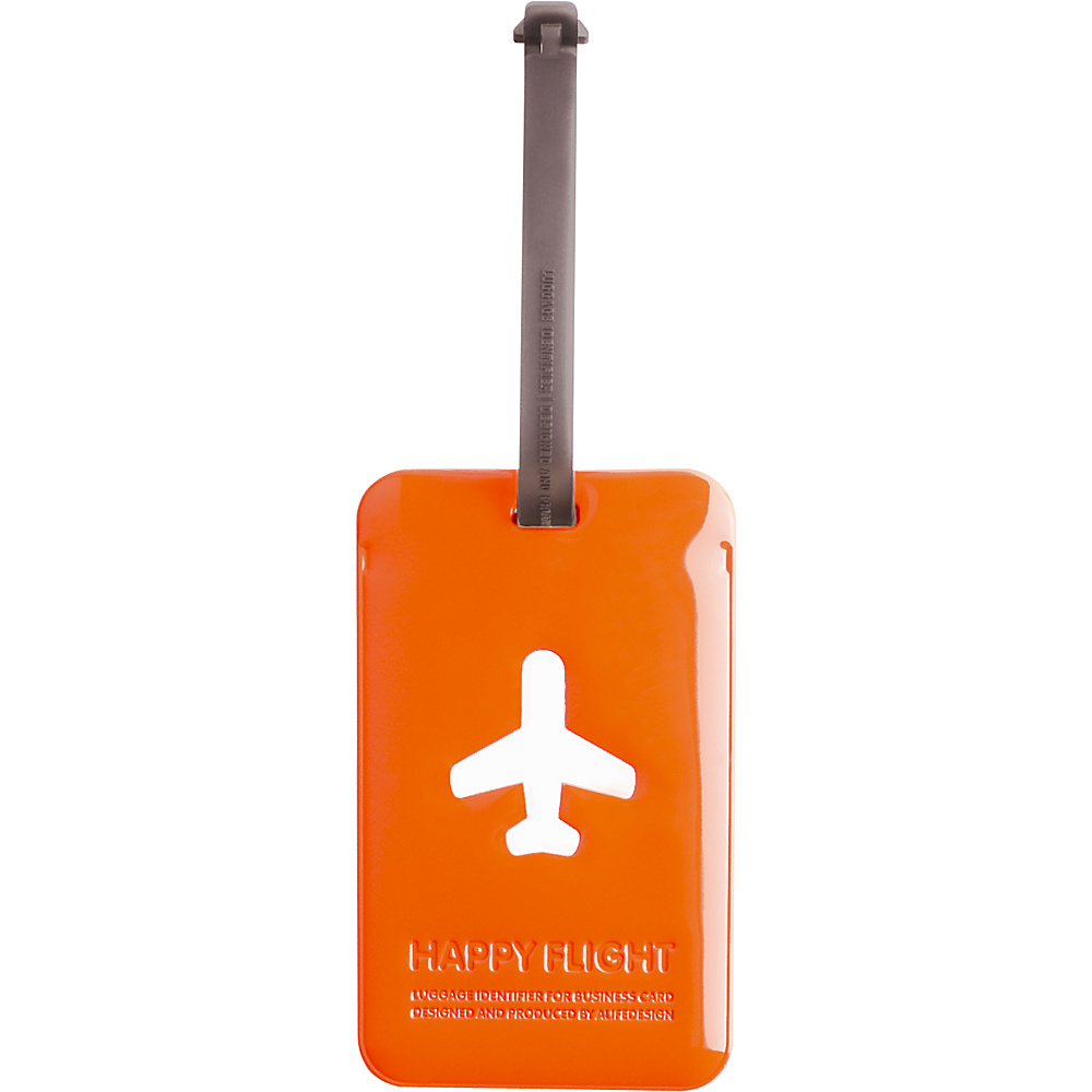 pb travel Alife Design Squared Luggage Tag Orange pb travel Luggage Accessories