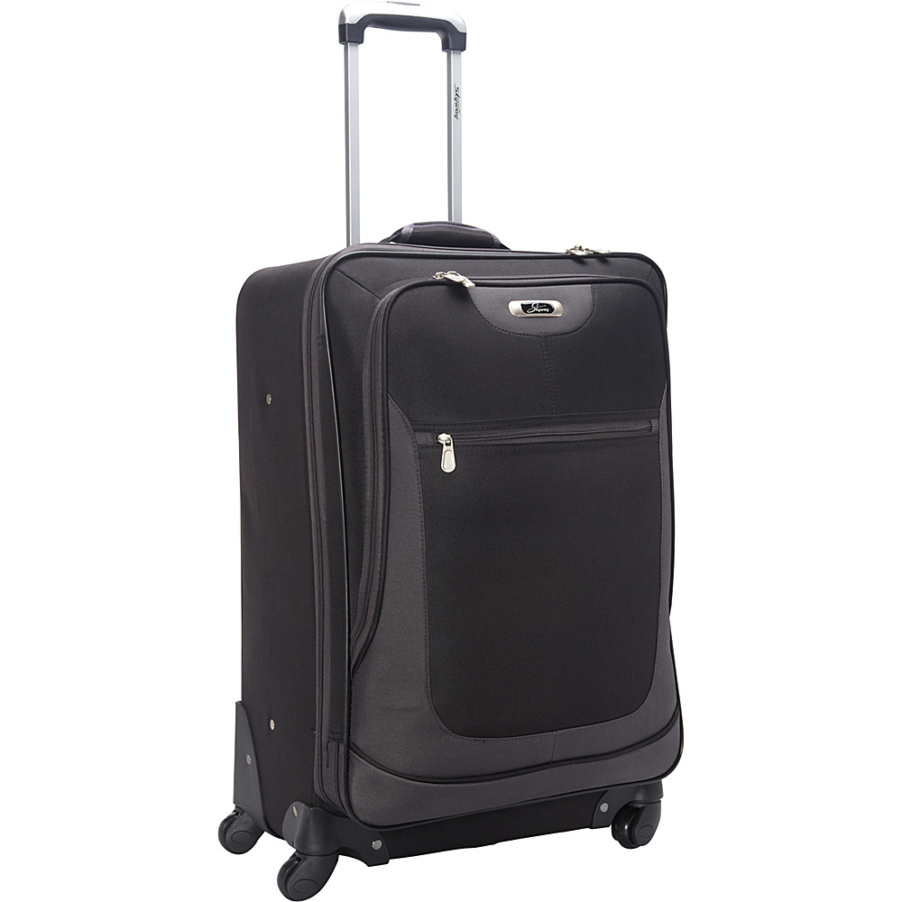 Skyway Epic 20 4 Wheel Expandable Carry on Black Skyway Softside Carry On