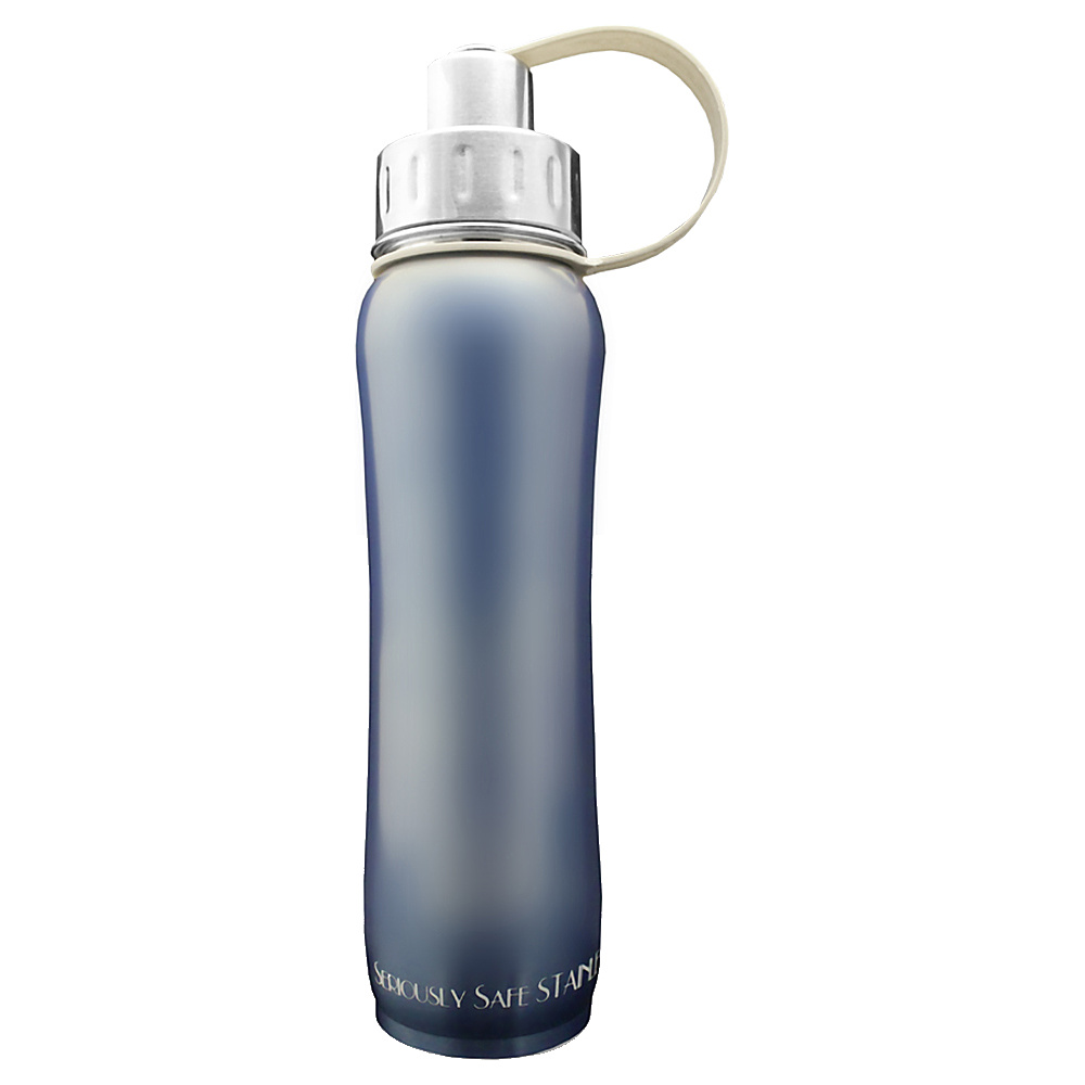 New Wave Double Wall Insulated Stainless Steel for Hot Cold Beverages Sky Blue New Wave Hydration Packs and Bottles