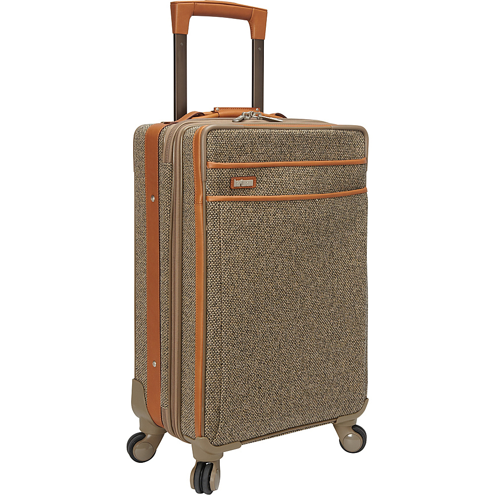 Hartmann Luggage Tweed Collection 22 Carry On Expandable Spinner Tweed Hartmann Luggage Softside Carry On