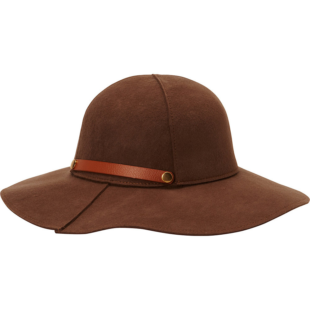 Adora Hats Packable Wool Felt Floppy Hat Pecan Adora Hats Hats Gloves Scarves