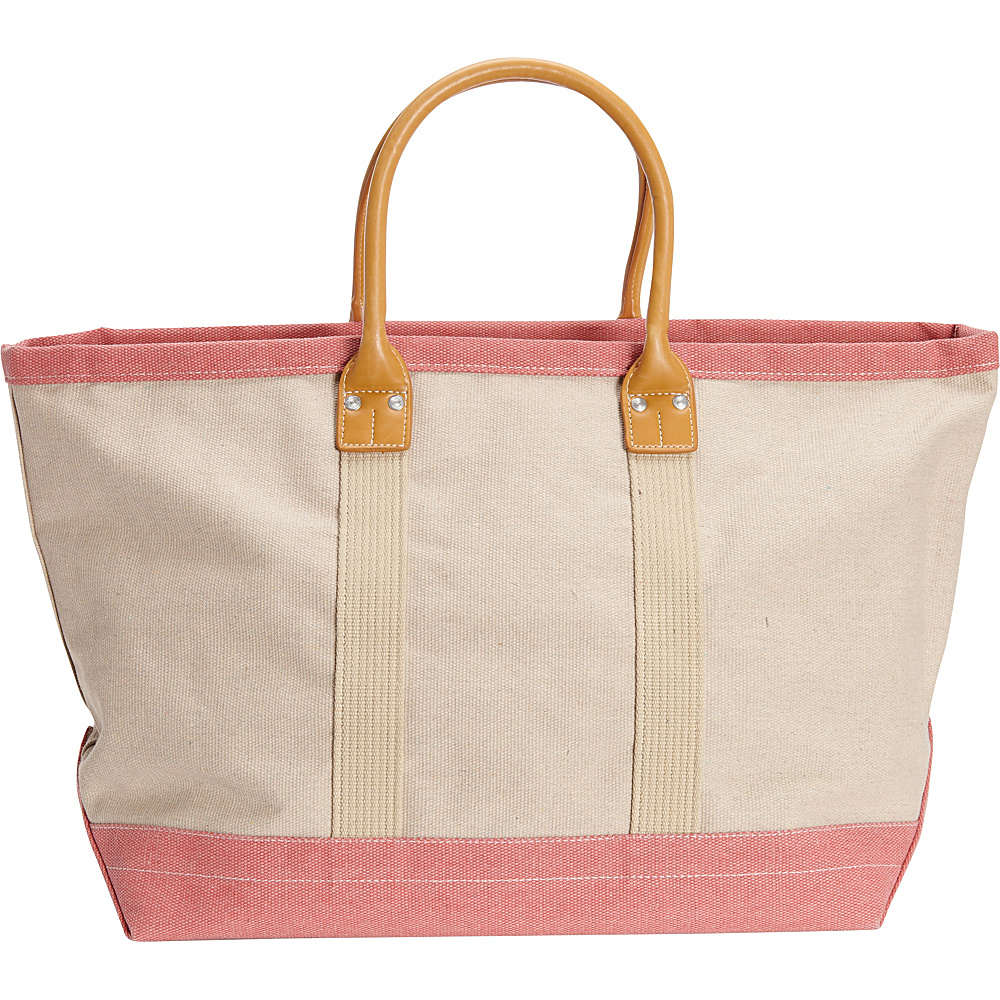 Sun N Sand Montauk Hues Carry All Tote Pink Sun N Sand Fabric Handbags