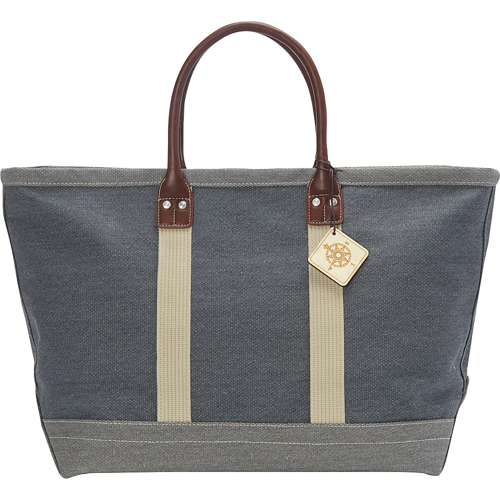 Sun N Sand Montauk Hues Carry All Tote Grey Sun N Sand Fabric Handbags
