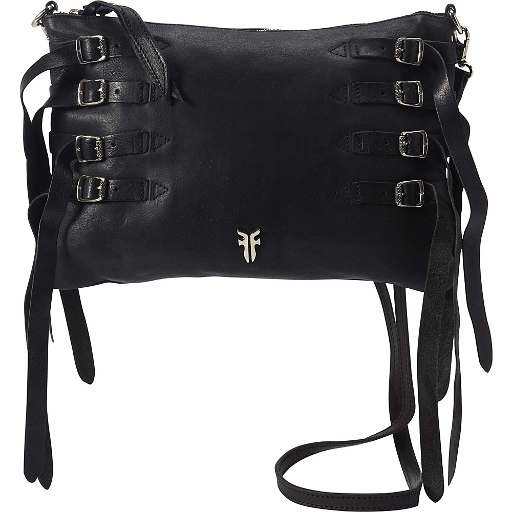 Frye Selena Strappy Crossbody Black Frye Designer Handbags
