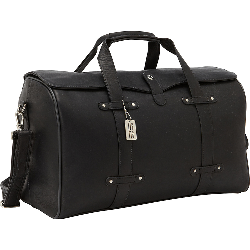 ClaireChase Lindy Duffel Black ClaireChase Travel Duffels