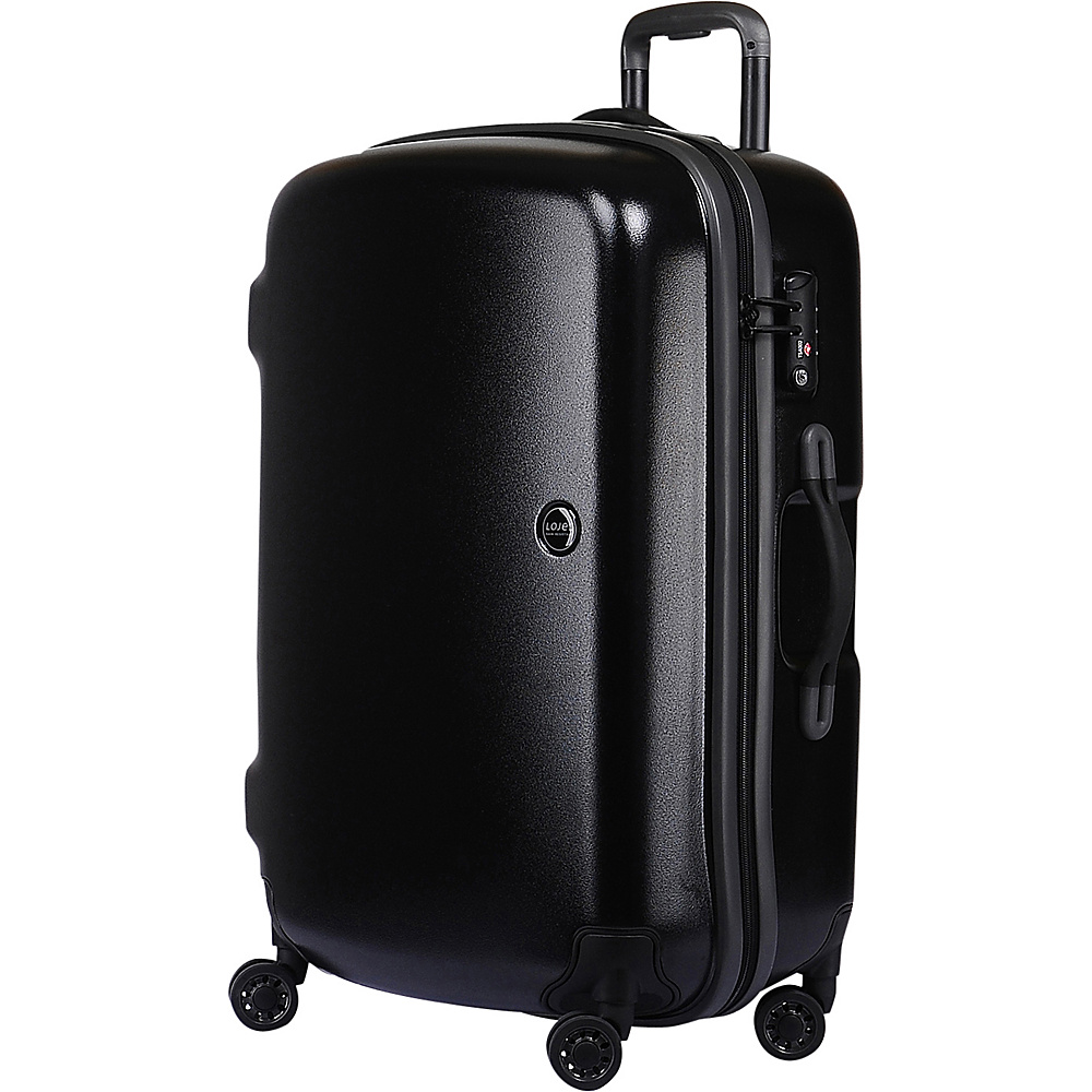Lojel Nimbus IPX 3 Waterproof Luggage Medium Black gray Lojel Hardside Checked
