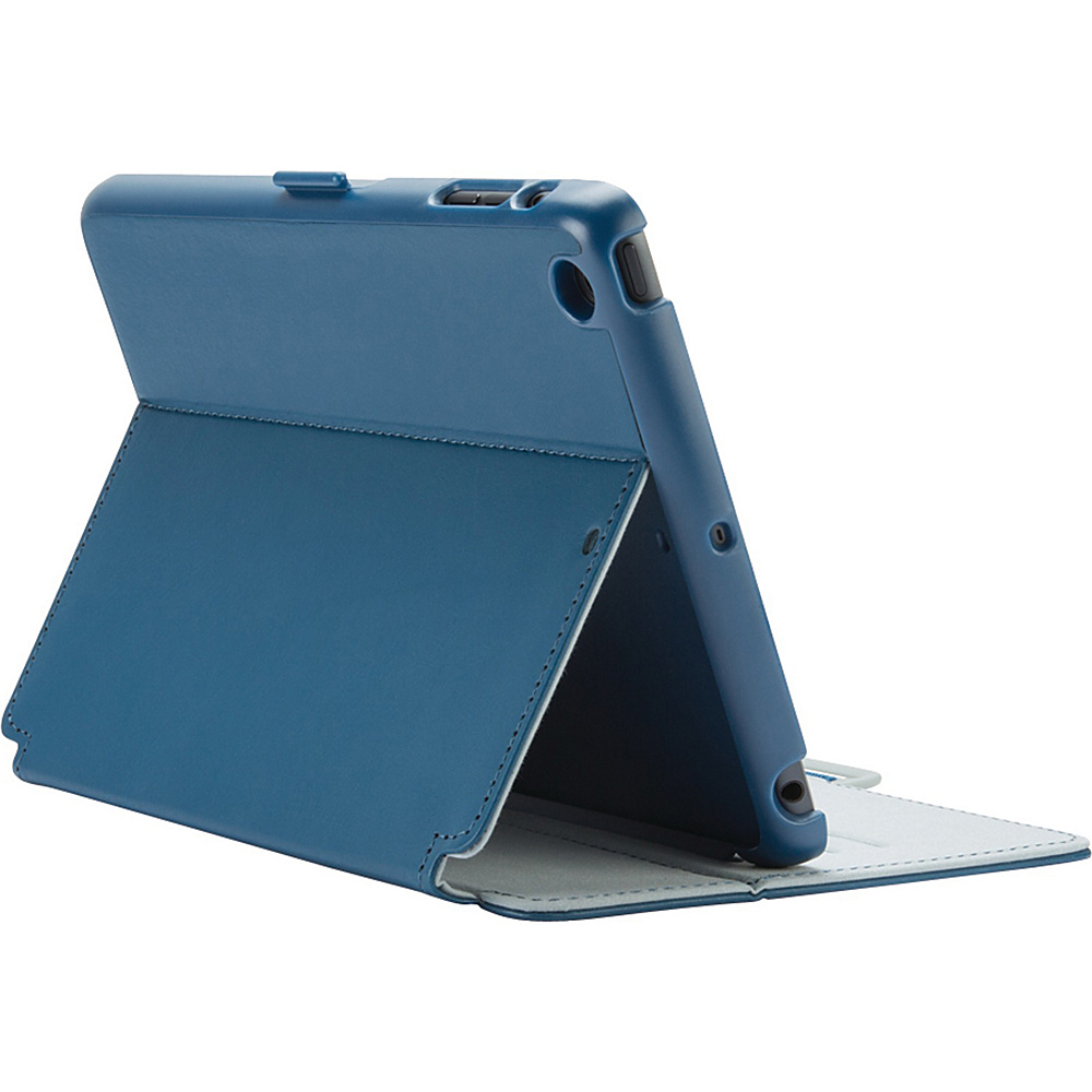 Speck iPad mini iPad mini 2 iPad mini 3 Stylefolio Case Deep Sea Blue Nickel Gray Speck Electronic Cases