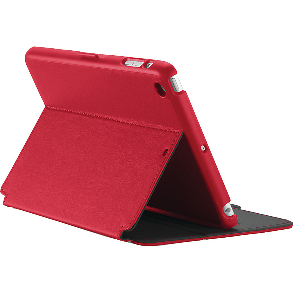 Speck iPad mini iPad mini 2 iPad mini 3 Stylefolio Case Dark Poppy Red Slate Gray Speck Electronic Cases
