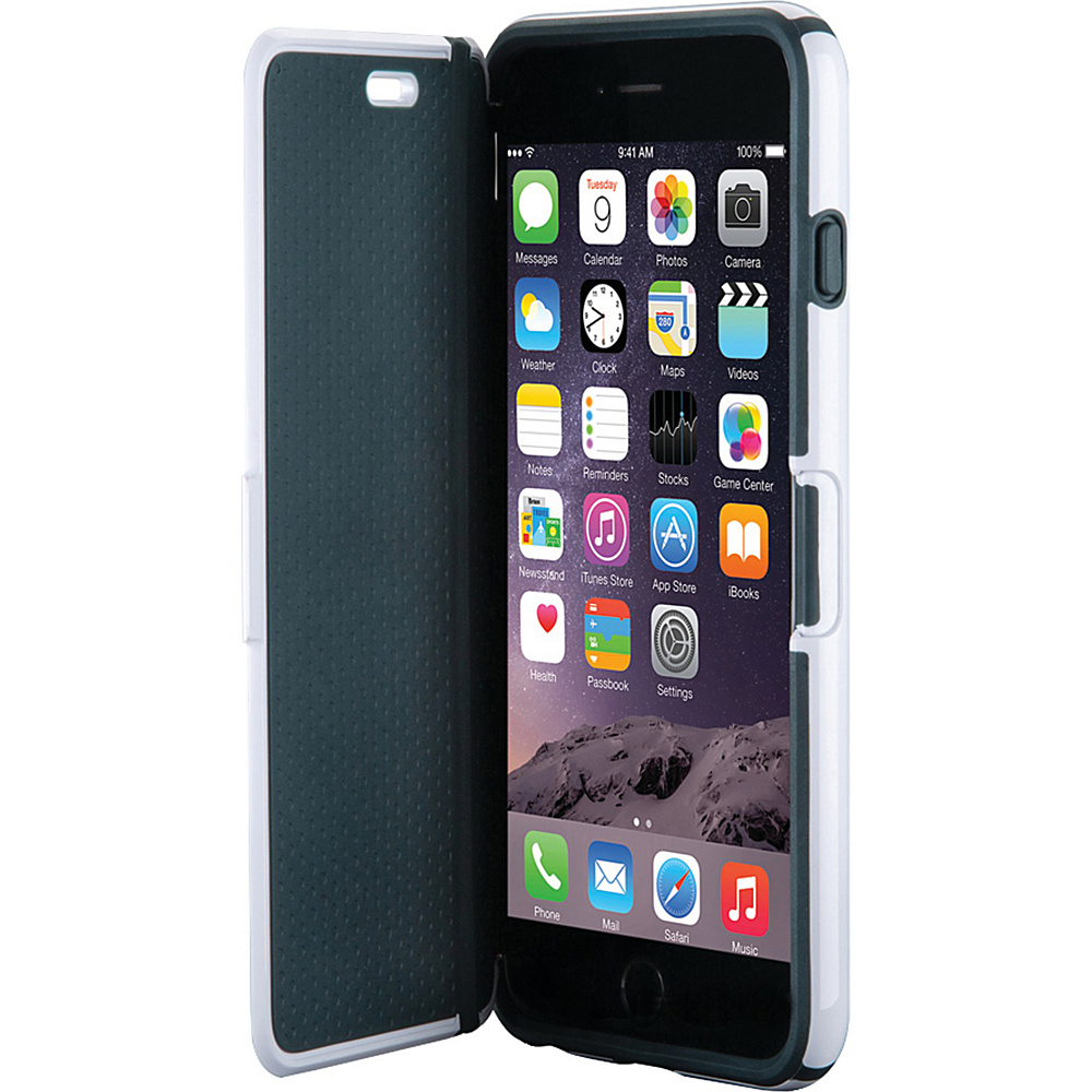 Speck iPhone 6 Plus Candyshell Wrap Case White Charcoal Gray Speck Electronic Cases