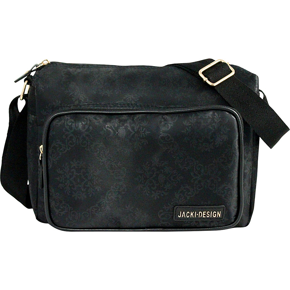 Jacki Design New Essential Messenger Bag Black Jacki Design Messenger Bags