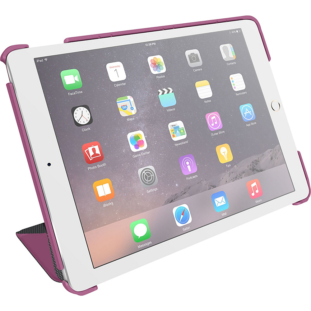 rooCASE Apple iPad Pro Case Optigon Slim Shell Cover Magenta rooCASE Electronic Cases