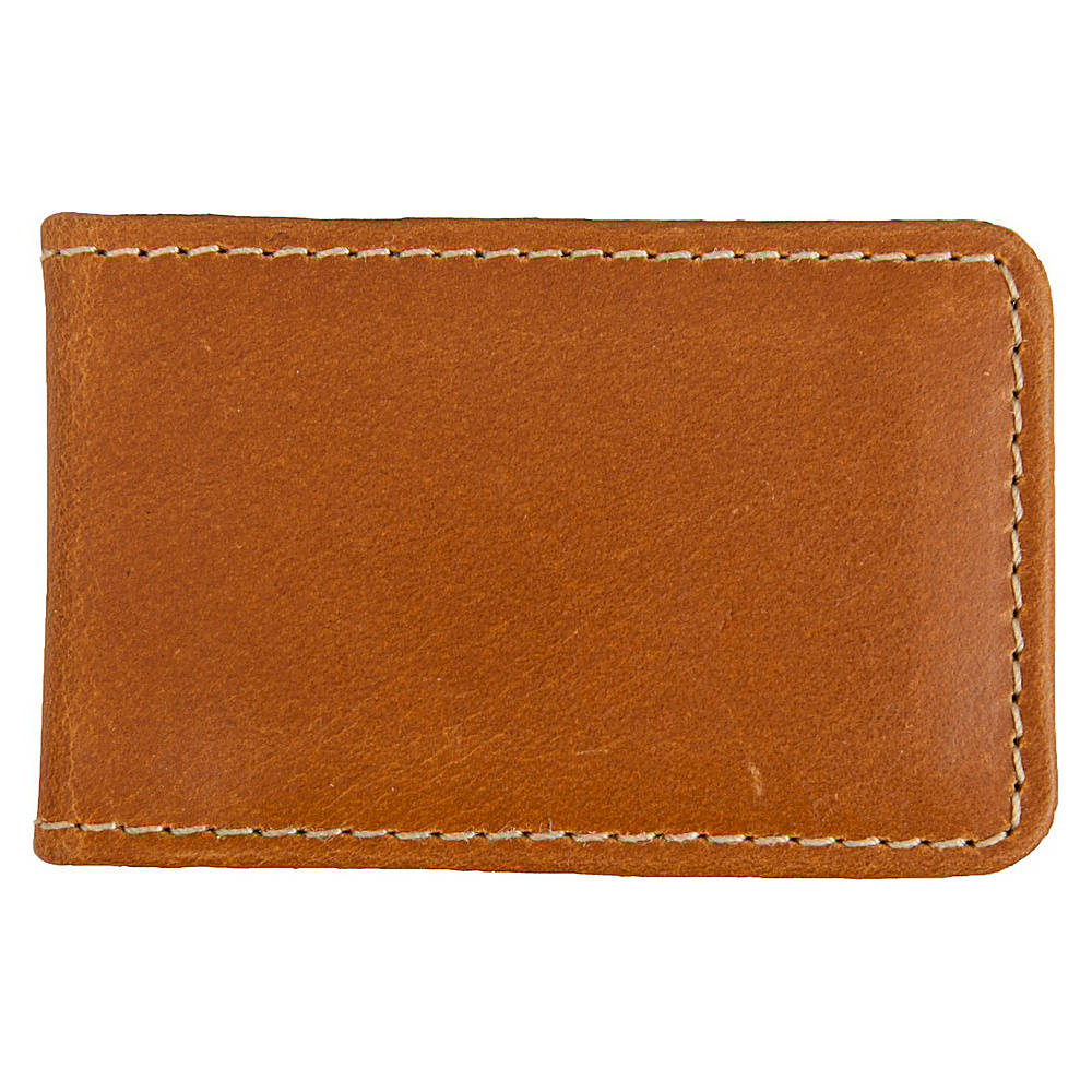 Canyon Outback Wilson Canyon Leather Money Clip Distressed Tan Canyon Outback Mens Wallets