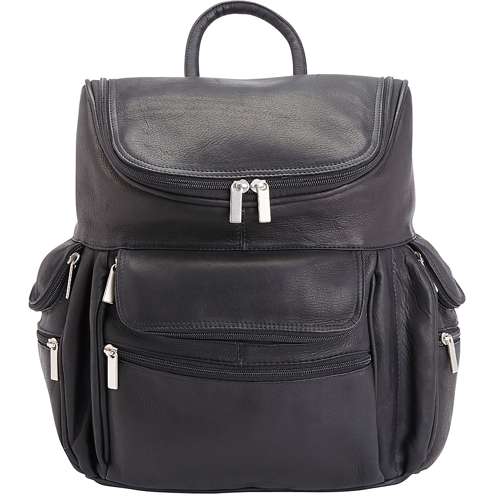 Royce Leather Executive Colombian Leather 15 Laptop Backpack Black Royce Leather Business Laptop Backpacks