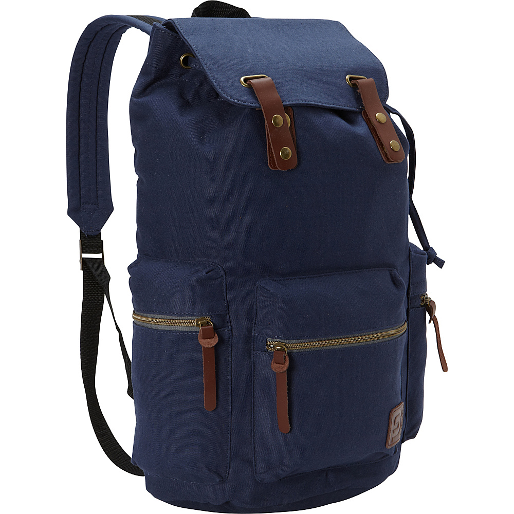 Sydney Paige Buy One Give One Guidi Laptop Backpack Midnight Blue Sydney Paige Business Laptop Backpacks