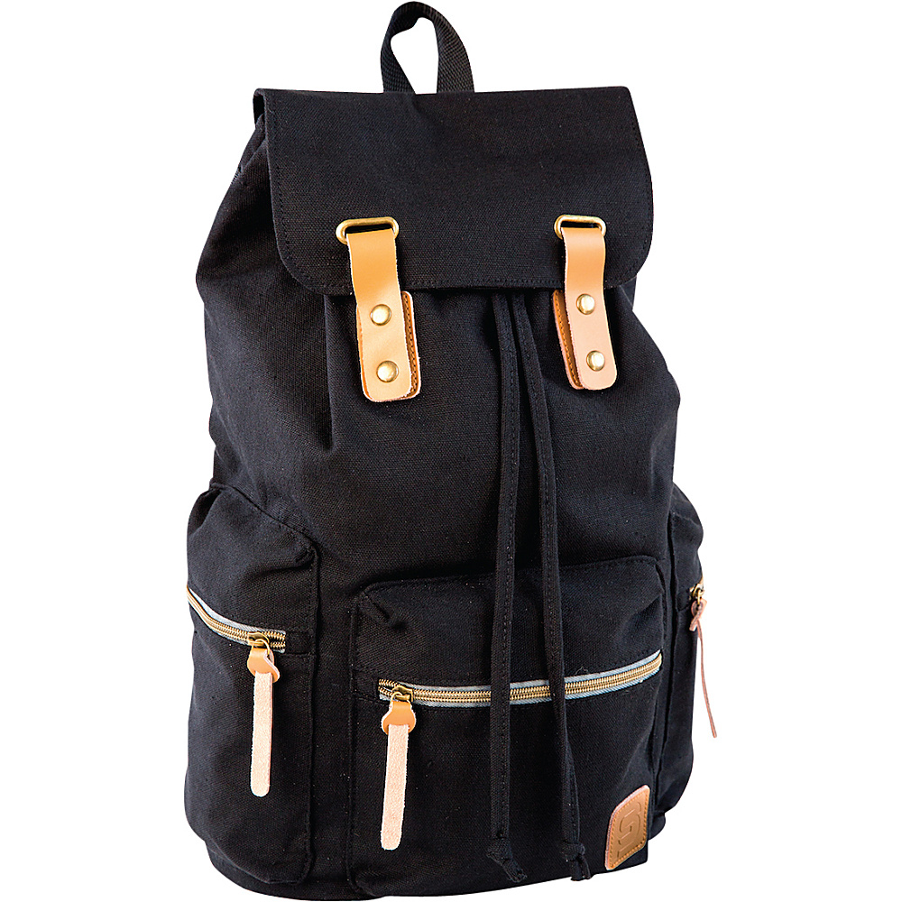 Sydney Paige Buy One Give One Guidi Laptop Backpack Black Sydney Paige Business Laptop Backpacks