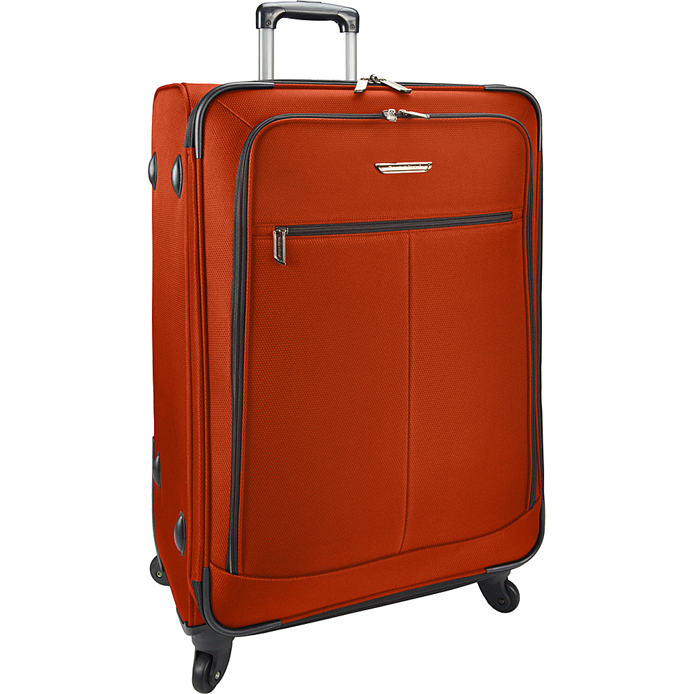 Traveler s Choice Merced Lightweight 31 Spinner Luggage Orange Traveler s Choice Softside Checked