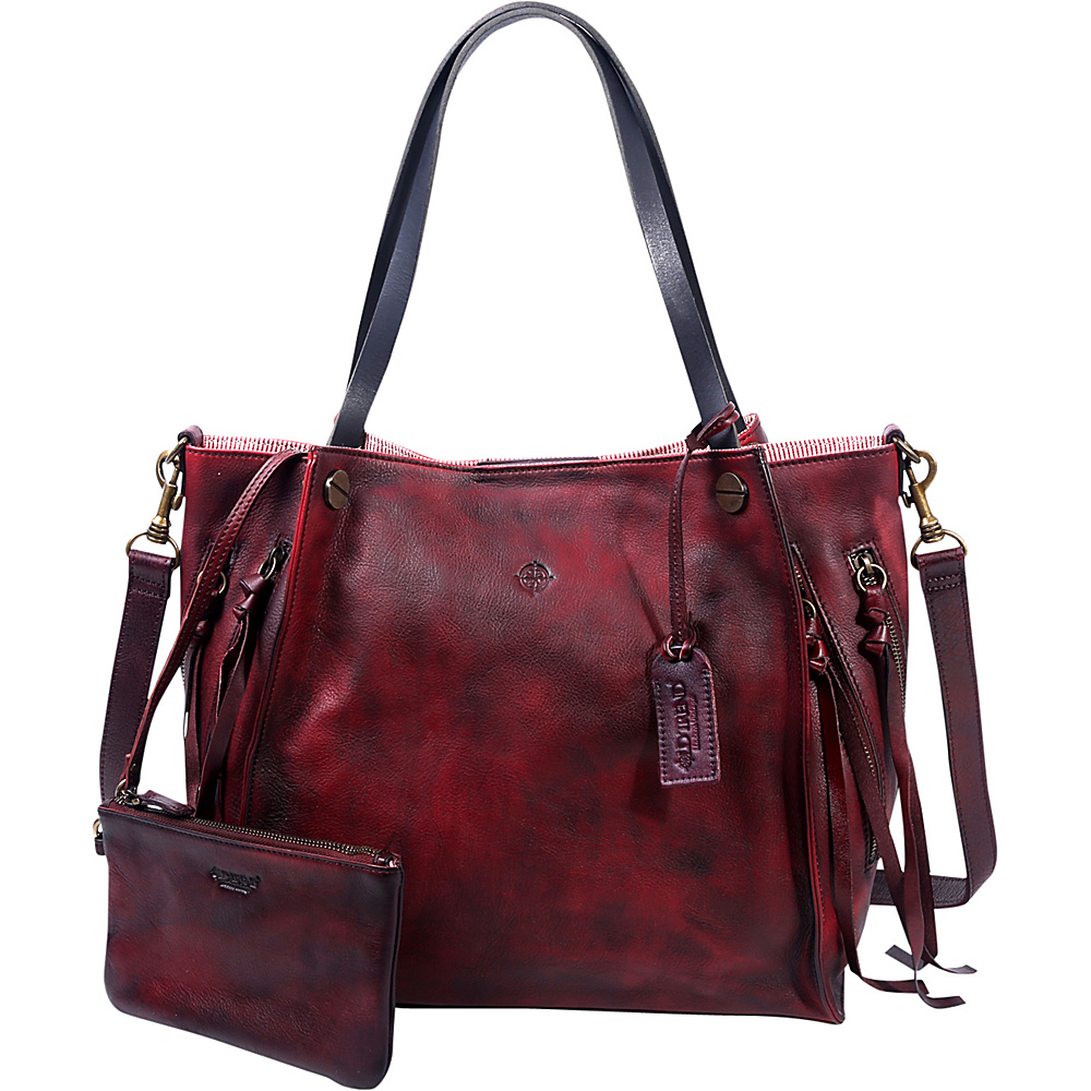 Old Trend Daisy Totes Rusty Red Old Trend Leather Handbags