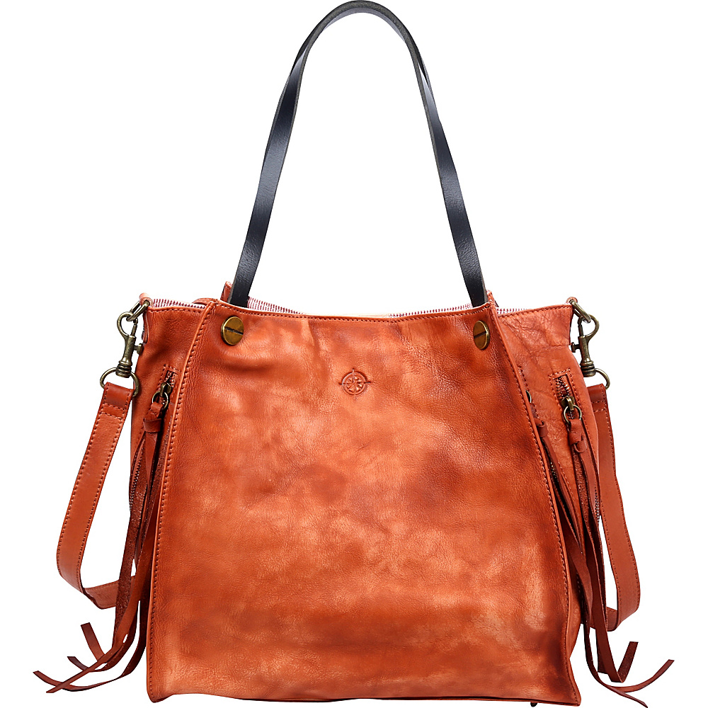 Old Trend Daisy Totes Cognac Old Trend Leather Handbags
