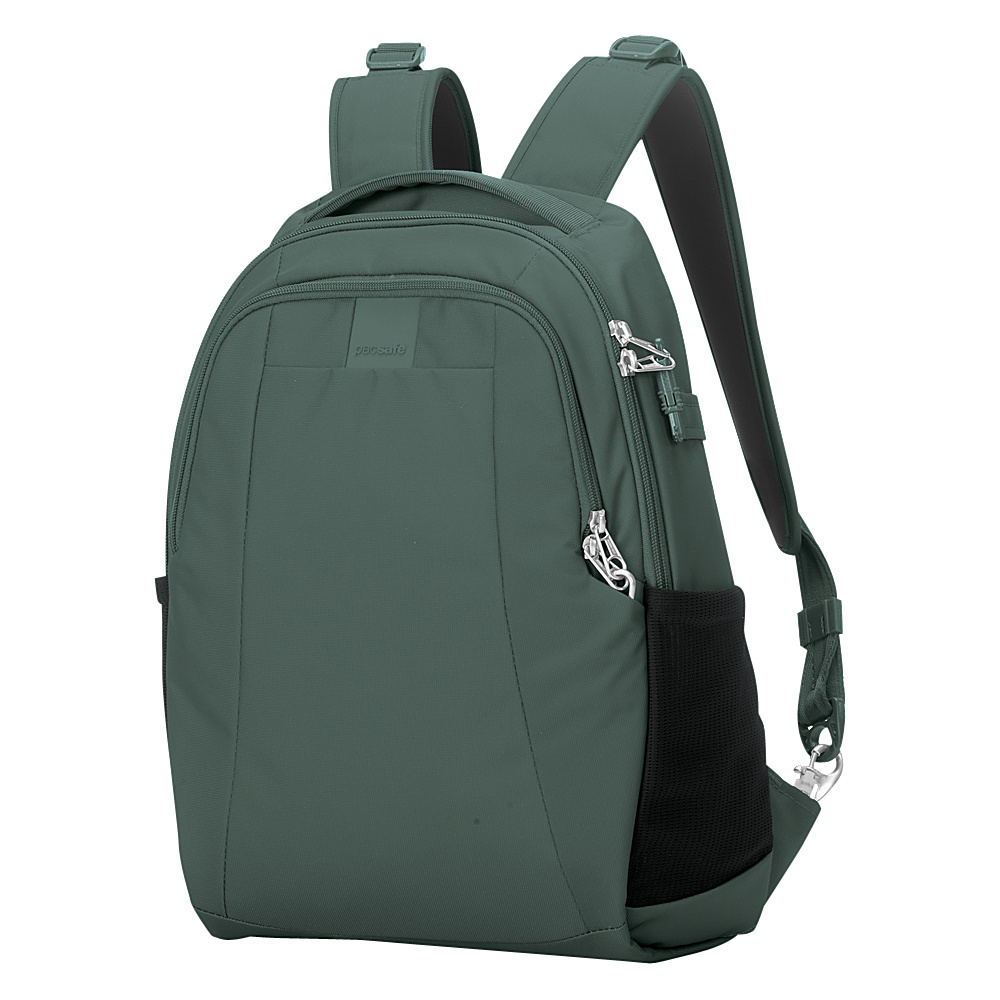 Pacsafe Metrosafe LS350 Anti Theft 15L Backpack Pine Green Pacsafe Business Laptop Backpacks