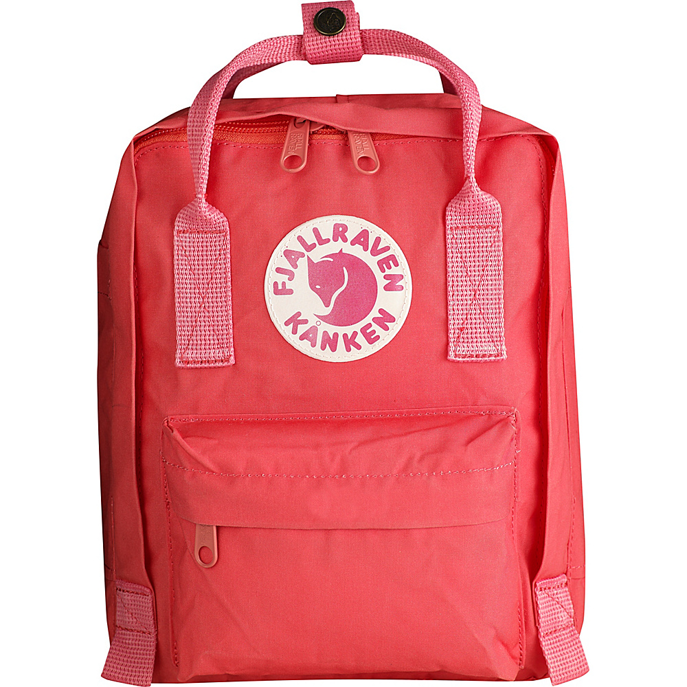 Fjallraven Kanken Mini Backpack Peach Pink Fjallraven Everyday Backpacks